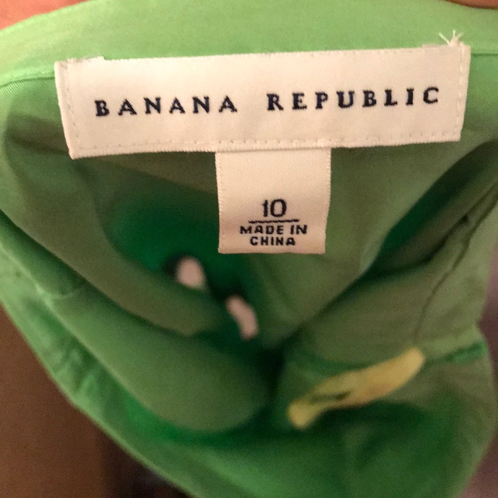 ⭐️3 for $29 Banana Republic Chartreuse Midi Skirt - Picture 5 of 6